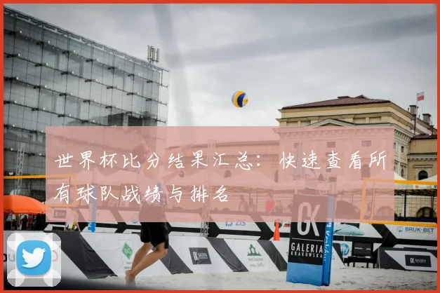 世界杯比分结果汇总:快速查看所有球队战绩与排名