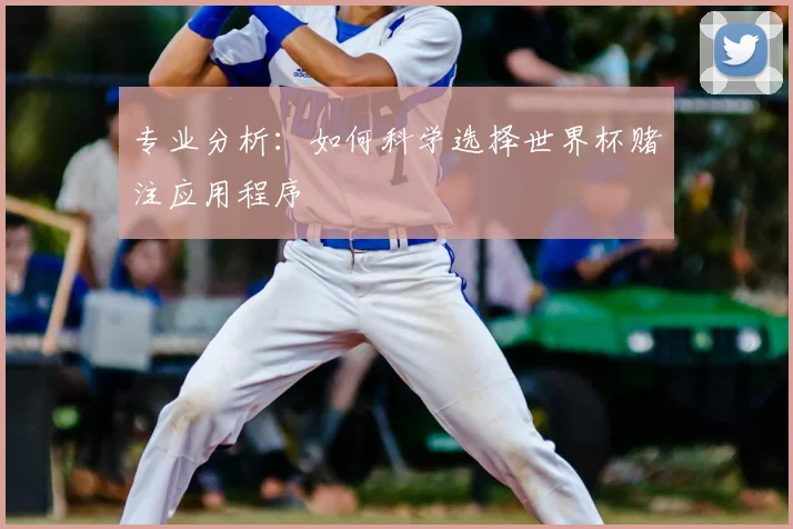 专业分析:如何科学选择世界杯赌注应用程序